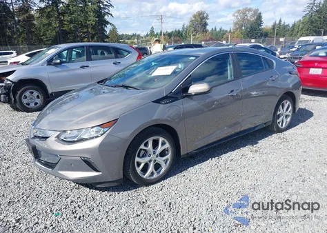 2017 Chevrolet Volt Premier from USA, damaged, VIN 1G1RB6S57HU201100